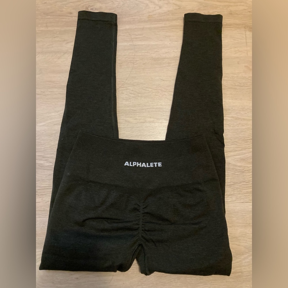 Alphalete amplify legging small evergreen - Picture 2 of 6